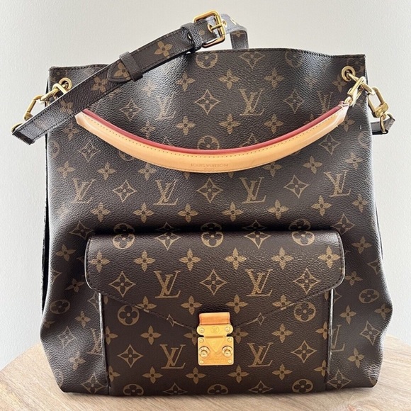 💎LIKE NEW 💎 CELEBRITY LOUIS VUITTON METIS HOBO BAG ANGELINA JOLIE - Picture 4 of 14